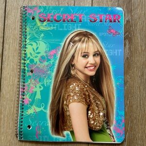Hannah Montana Notebook Paper Lined